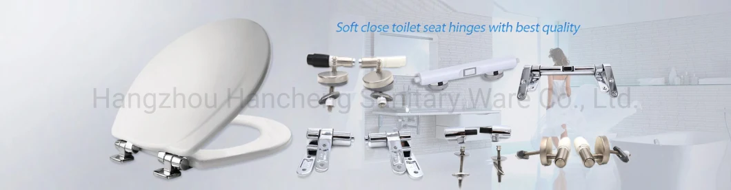 Zinc Metal Soft Close Bracket for Toilet Seat Cover-Soft Close Hinges-Damper