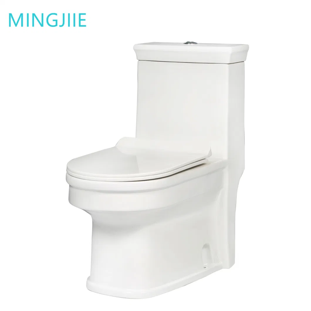 One Piece Toilet Water Saving Easy Cleaning Ceramic Wc Seat