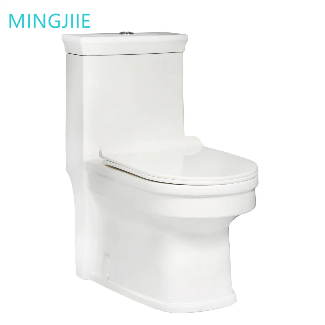 One Piece Toilet Water Saving Easy Cleaning Ceramic Wc Seat