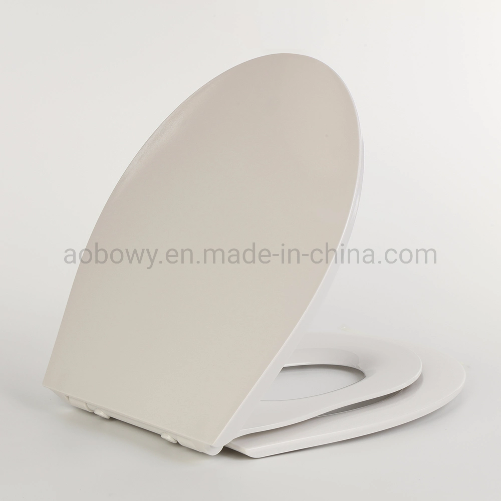 Sample Customization Elongated Toilet Seat with Cover (Oval) Quiet Close with Baby Seat